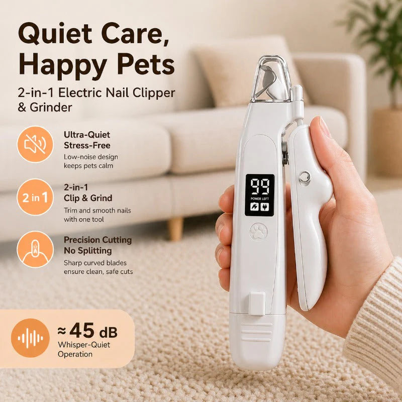 🐾 Nail Care That Doesn't Stress You or Your Pet.